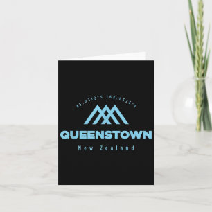 Queenstown Mountain Vacation Skifahren Neuseeland Karte