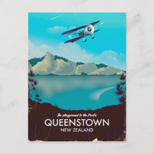Queenstown Neuseeland Postkarte