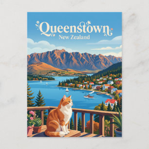 Queenstown Neuseeland Postkarte