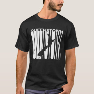 Queenstown Neuseeland Südinsel Retro Vintage T-Shirt