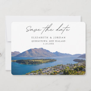 Queenstown Wedding Neuseeland Save the Date Einladung