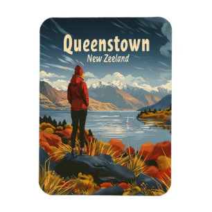 Queenstowns New Zeeland Travel ad Magnet