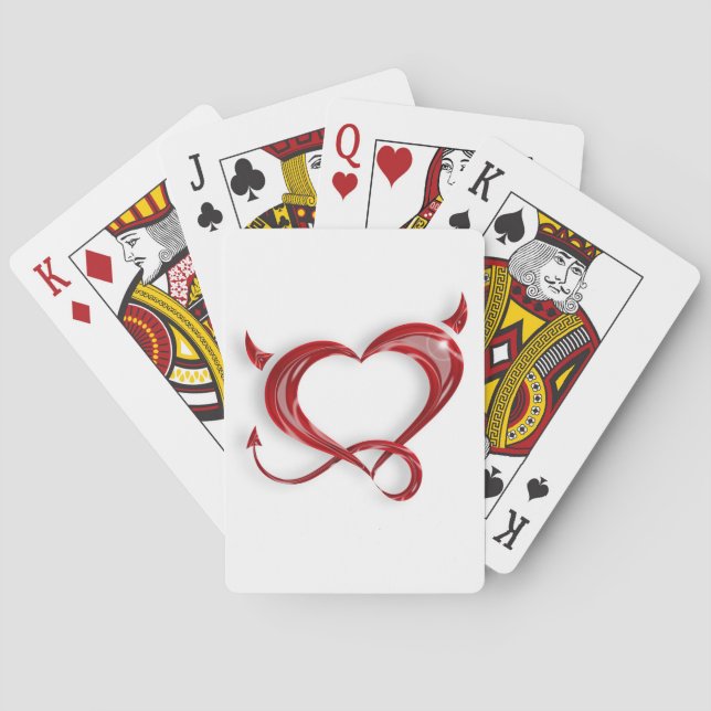 Queentet Spielkarten (Rückseite)