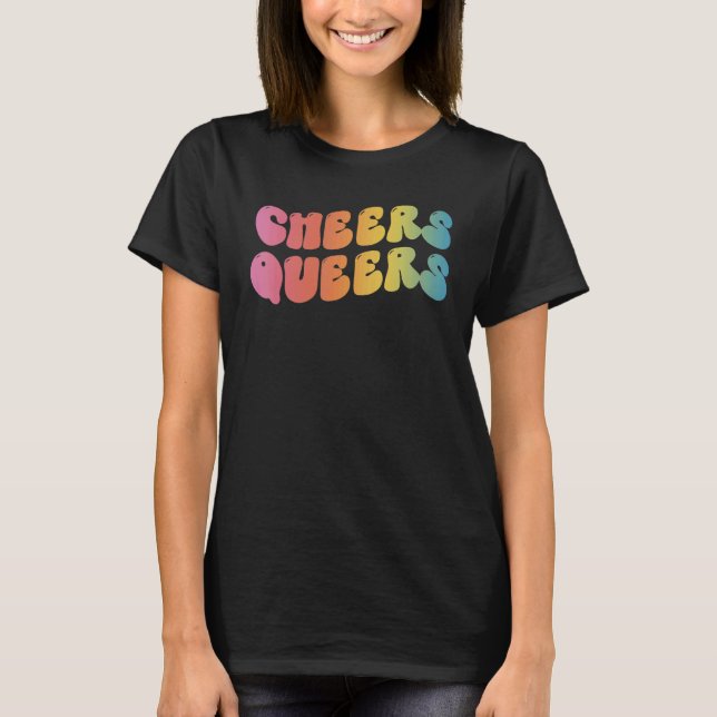Queer Human Rights Bisexual Pride Ally Transgender T-Shirt (Vorderseite)
