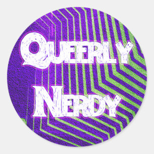 Queer nerdige Aufkleber
