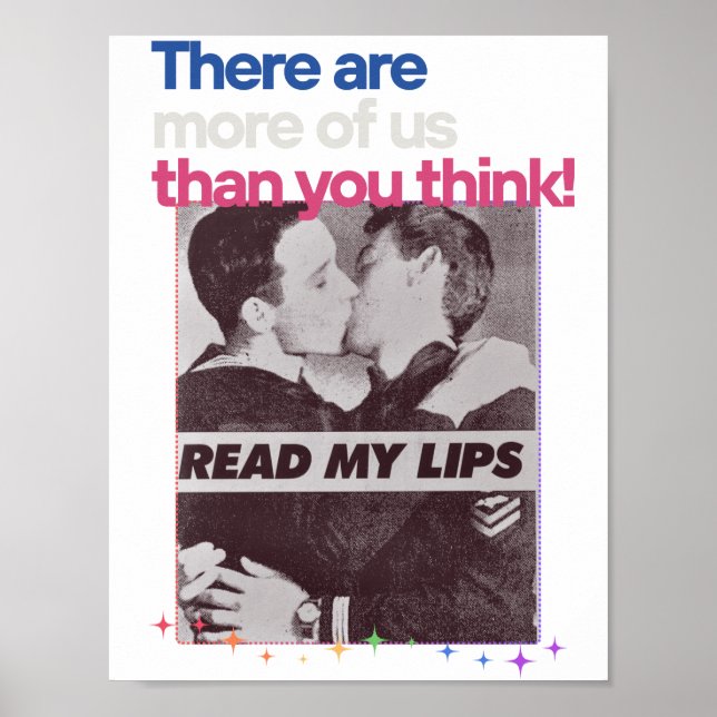 Queer Pride Plakat (Vorne)