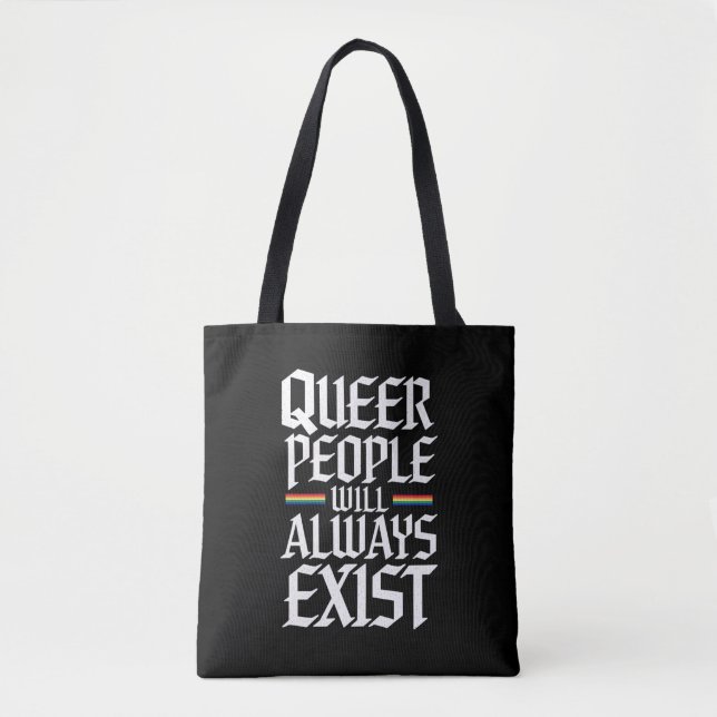 Queer Pride Stolz Queere Menschen werden immer exi (Vorderseite)