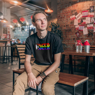 Queer Regenbogen Progressiver Stolz T-Shirt