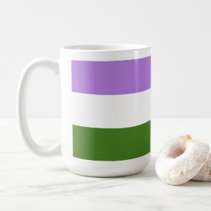 Queer-Stolz-Flagge Kaffeetasse