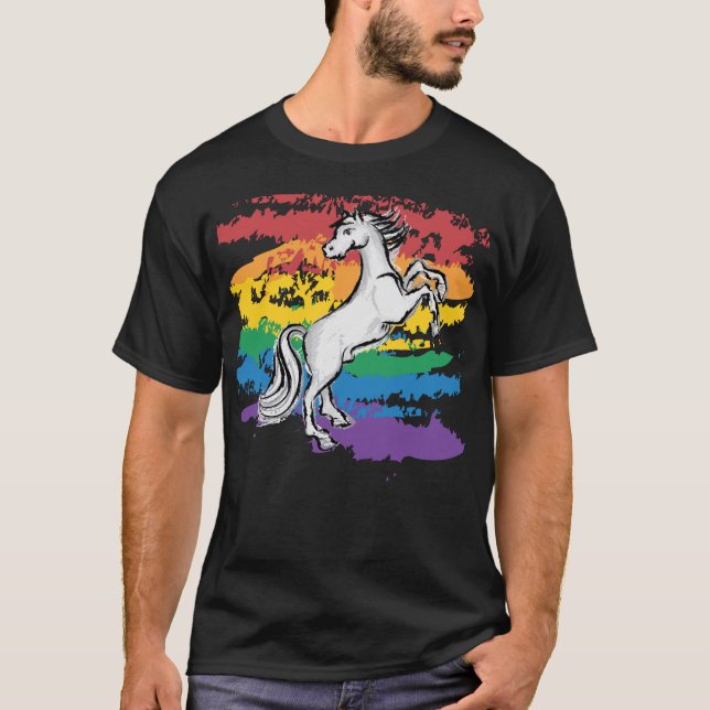 Queer Stolz - Meridien T-Shirt (Vorderseite)