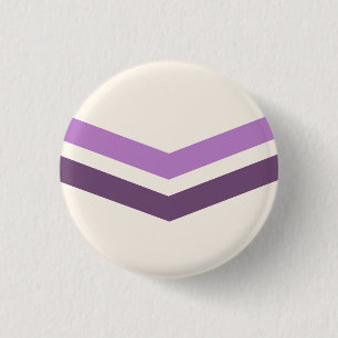 Quees Abzeichen für Zickzack Flagge Button