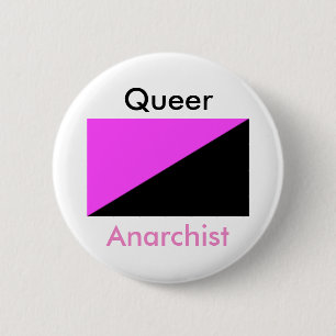Quees anarchistisches Abzeichen / Button