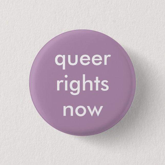 quees der Rechte Abzeichen jetzt Button (Vorderseite)