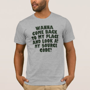 Quellcode - Computer-Spaß T-Shirt
