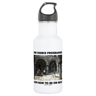 Quelle-Programmierer können auf Schutz sein Edelstahlflasche