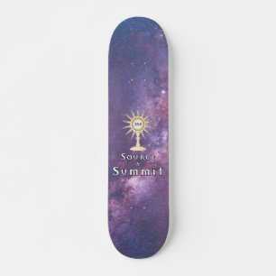 Quelle und Gipfel: Skateboard der Heiligen Euchari