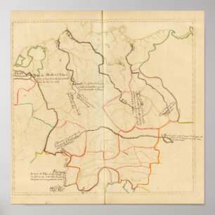 Quellen deutscher Flüsse Poster