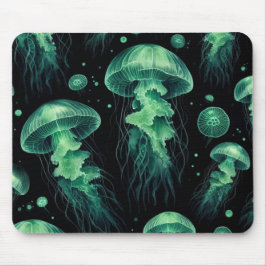 Quellyfish Glow Mousepad