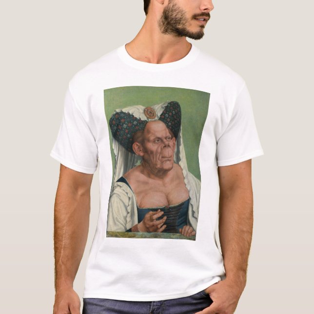 Quentin Massys - eine groteske alte Frau, 1515 T-Shirt (Vorderseite)