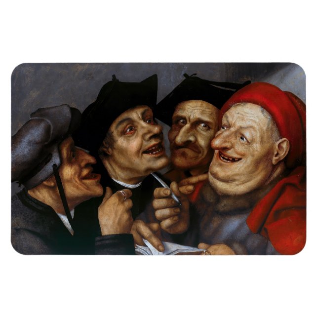 Quentin Matsys - Der Kaufvertrag Magnet (Horizontal)