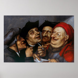 Quentin Matsys - Der Kaufvertrag Poster