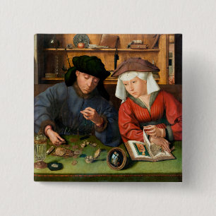 Quentin Matsys - Der Moneylender und seine Ehefrau Button