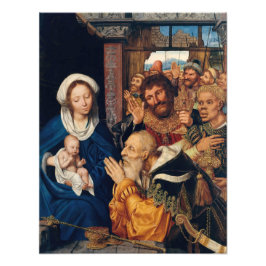 Quentin Matsys - Die Verehrung der Magi Fotodruck