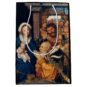 Quentin Matsys - Die Verehrung der Magi Mittlere Geschenktüte