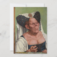 Quentin Matsys - Eine Groteske Alte Frau