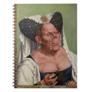 Quentin Matsys - Eine Groteske Alte Frau Notizblock