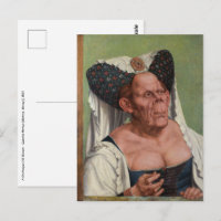 Quentin Matsys - Eine Groteske Alte Frau
