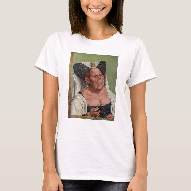 Quentin Matsys - Eine Groteske Alte Frau T-Shirt (Vorderseite)