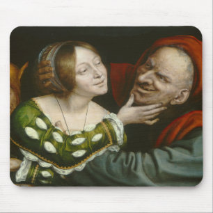 Quentin Matsys - Ill Matched Lovers Mousepad