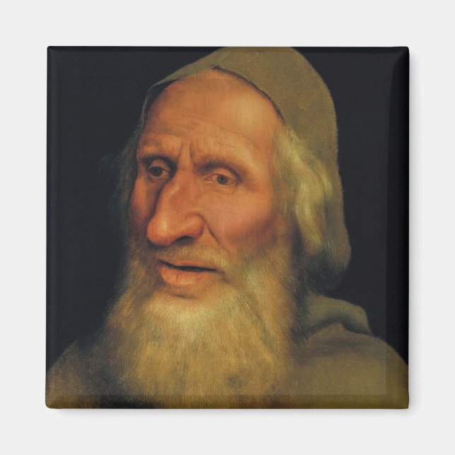 Quentin Matsys - Leiter eines alten Mannes Magnet (Vorne)