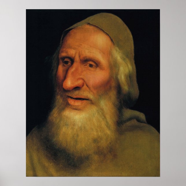 Quentin Matsys - Leiter eines alten Mannes Poster (Vorne)