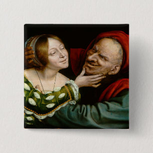Quentin Matsys - Liebende Paare Button