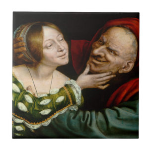 Quentin Matsys - Liebende Paare Fliese