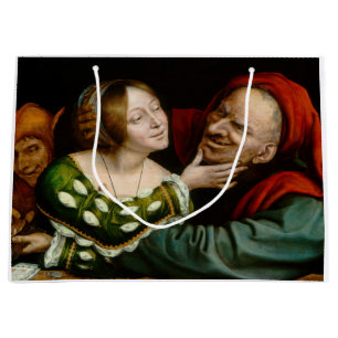 Quentin Matsys - Matched Lovers Große Geschenktüte