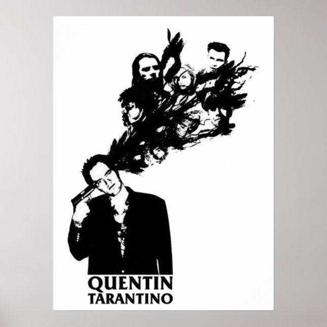 Quentin Tarantino Poster (Vorne)