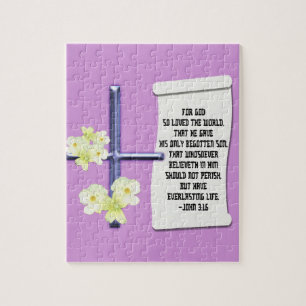 QuerBlumen John 3-16 Puzzle