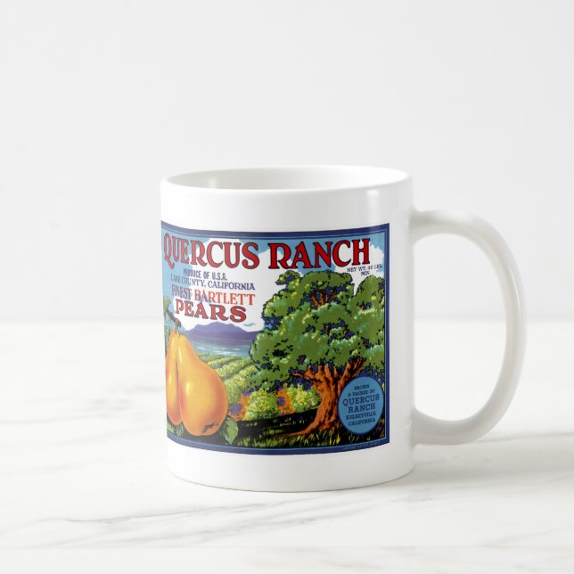 Quercus Ranch Birnen Tasse (Rechts)