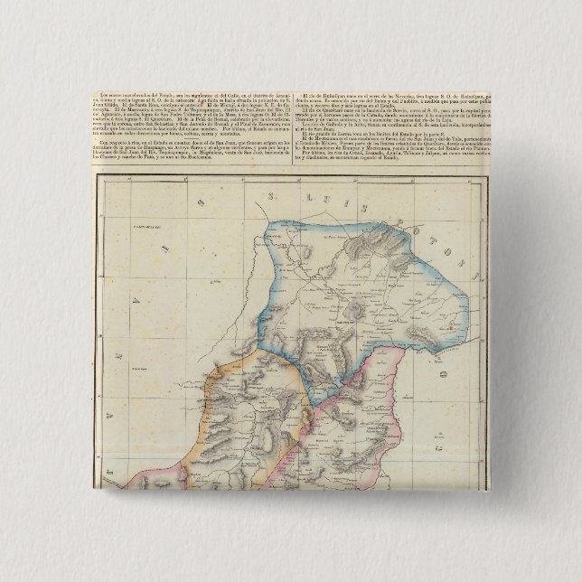 Queretaro, Mexiko Button (Vorderseite)