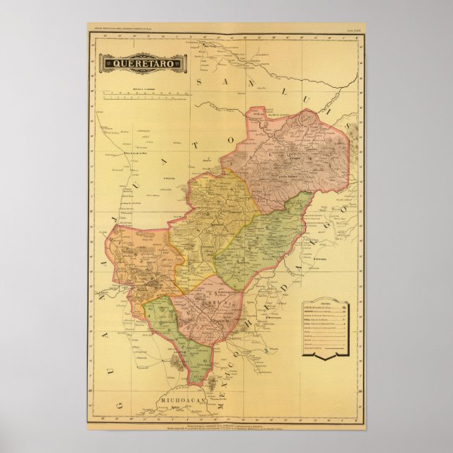 Queretaro Poster (Vorne)