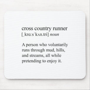 Querfeldeinläufer Definition, Xc Laufen  Mousepad