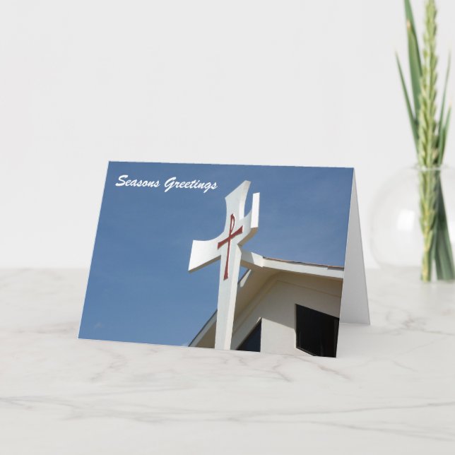 Quergrüße Feiertagskarte (Vorderseite)