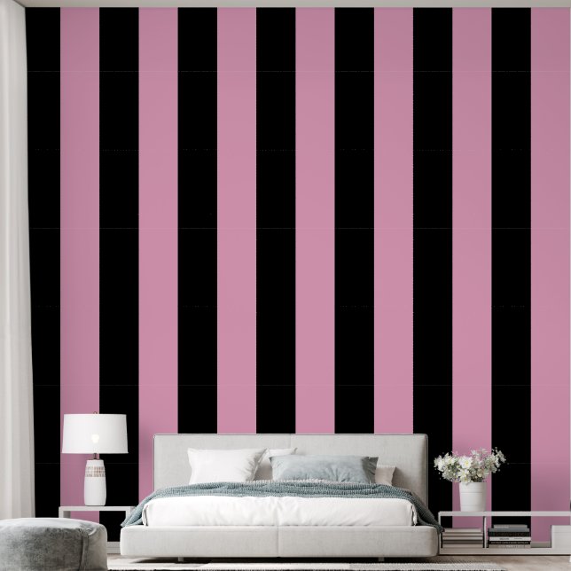 Querlatten-Wallpaper Tapete (Schlafzimmer)