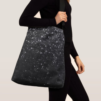 Querleichensack KristallBling Strass Tragetaschen Mit Langen Trägern
