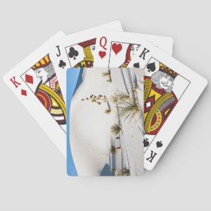 Querliegende Dünen und Soaptree Yucca Spielkarten