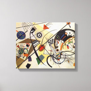 Querlinie Leinwanddruck