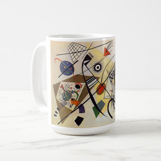 Querlinien Kaffeetasse (Vorderseite Links)